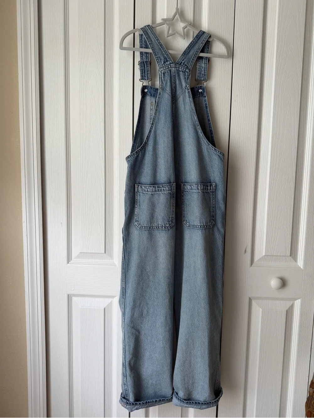 GAP Light Blue Denim Overalls Kids One Piece
